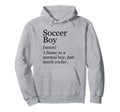 Soccer Definition Funny Sarcastic Hoodie - Fun Novelty Design Unisex - T-Shirt, Sweatshirt, Hoodie