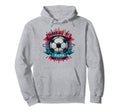 Soccer Papa Family Matching Dad Fathers Hoodie - Custom Art Print Unisex - T-Shirt, Sweatshirt, Hoodie