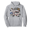 Soccer Game Day Leopard Funny Soccer Hoodie - Trendy Graphic Men Women - T-Shirt, Sweatshirt, Hoodie