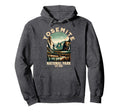 Yosemite National Park Usa Hiking Hoodie - Minimalist Print Men Women - T-Shirt, Sweatshirt, Hoodie