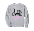 Live Love Soccer Soccer Player Sweatshirt - Aesthetic Graphic for Adults - T-Shirt, Sweatshirt, Hoodie