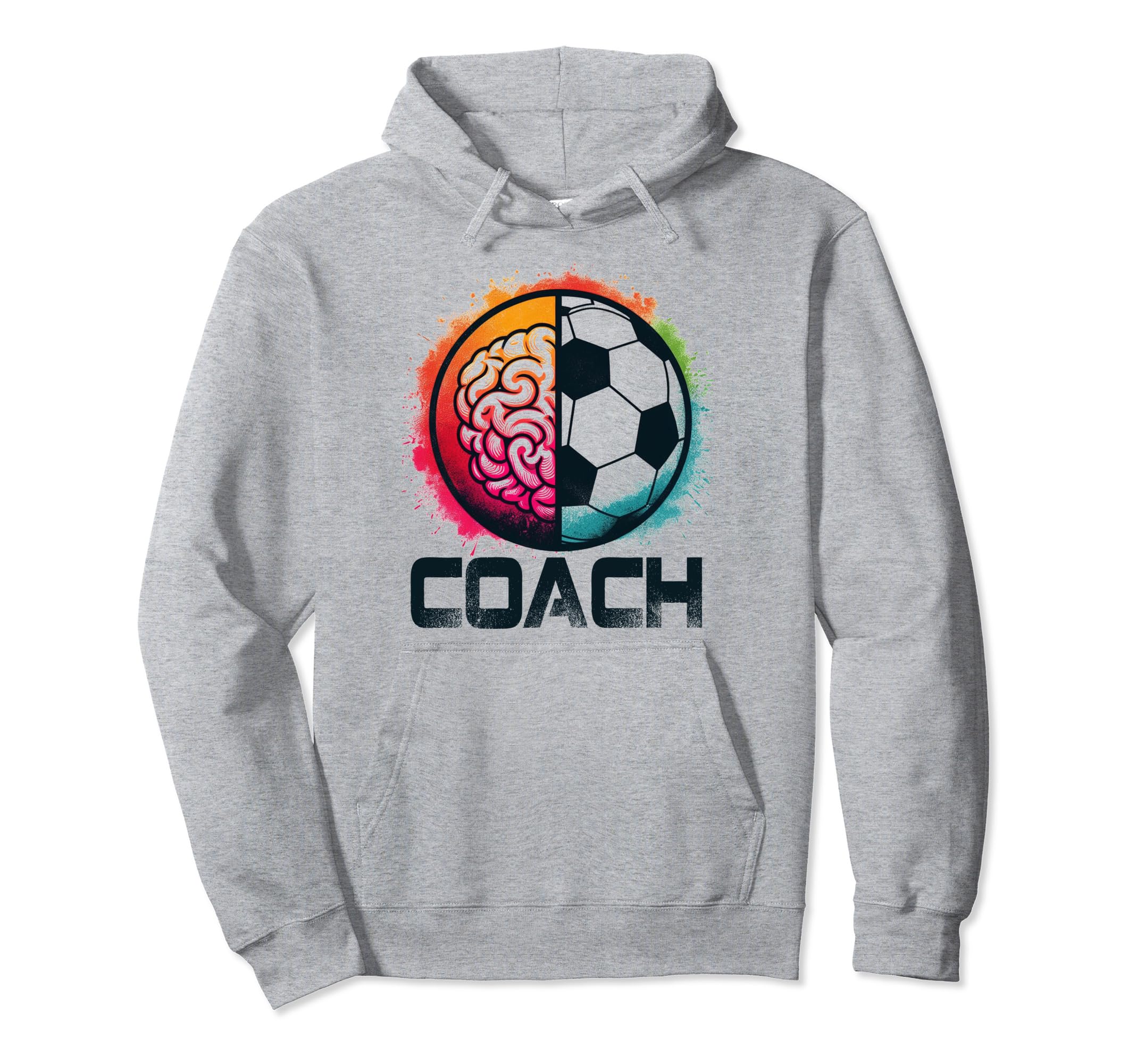 Soccer Coach Training Coaching Hoodie - Custom Art Print Men Women - T-Shirt, Sweatshirt, Hoodie
