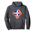 Dominican Blood Inside Me Dominican Hoodie - Graphic Print for Adults - T-Shirt, Sweatshirt, Hoodie