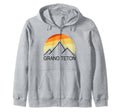 Esskay Grand Teton National Park Designs Hoodie - Custom Art Print Unisex - T-Shirt, Sweatshirt, Hoodie
