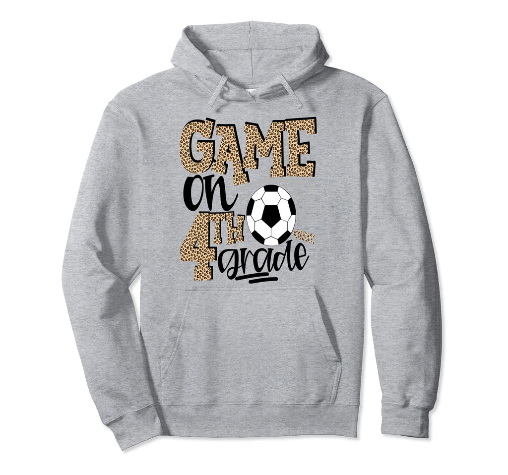 4Th Grade Soccer First Day School Hoodie - Fun Novelty Design Unisex - T-Shirt, Sweatshirt, Hoodie