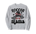 Soccer Mama Messy Bun Soccer Sweatshirt - Streetwear Style Men Women - T-Shirt, Sweatshirt, Hoodie