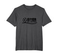 Soccer Is Life Life I Just Drive Mens T-Shirt - Minimalist Print Unisex - T-Shirt, Sweatshirt, Hoodie