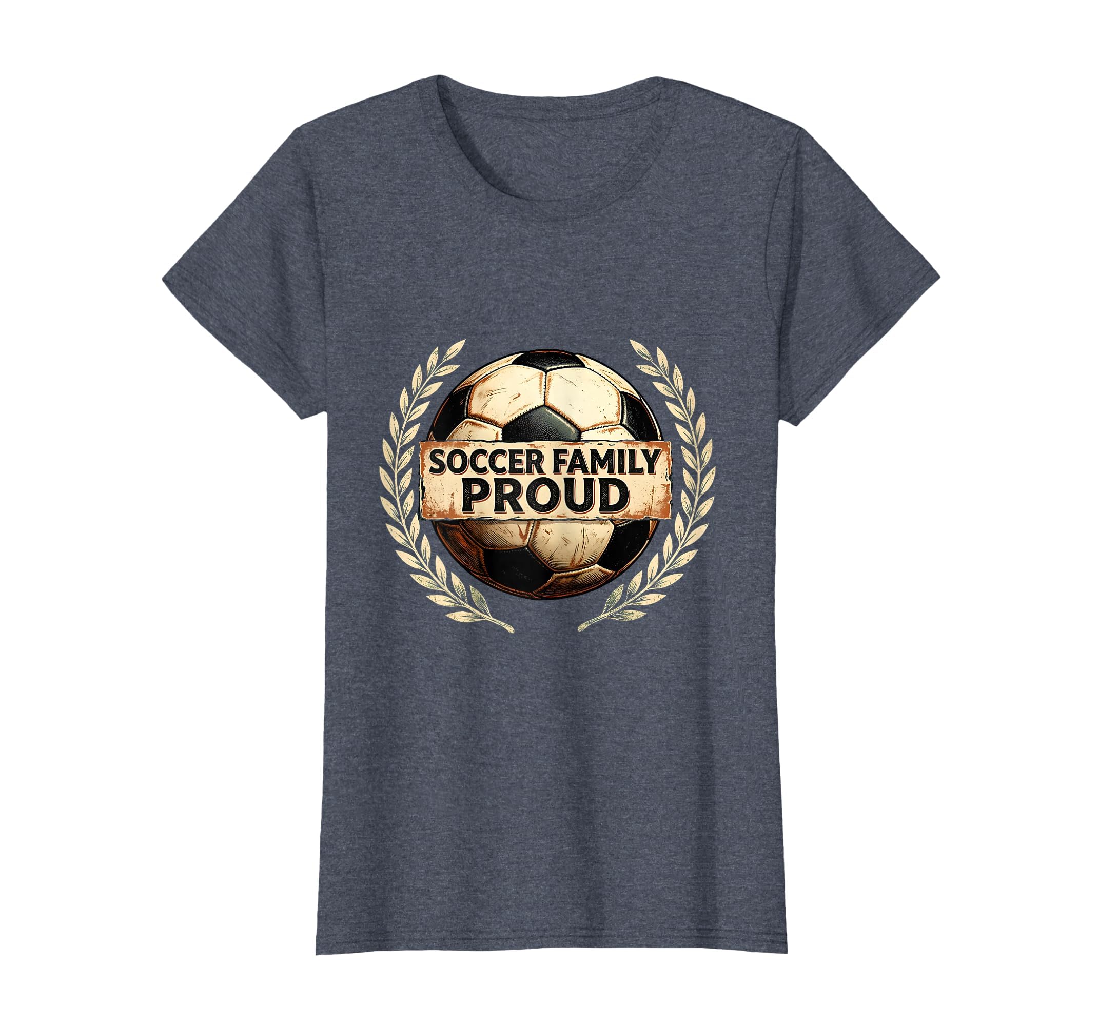 Soccer Family Proud Soccer Mom T-Shirt - Casual Everyday Wear Men Women - T-Shirt, Sweatshirt, Hoodie