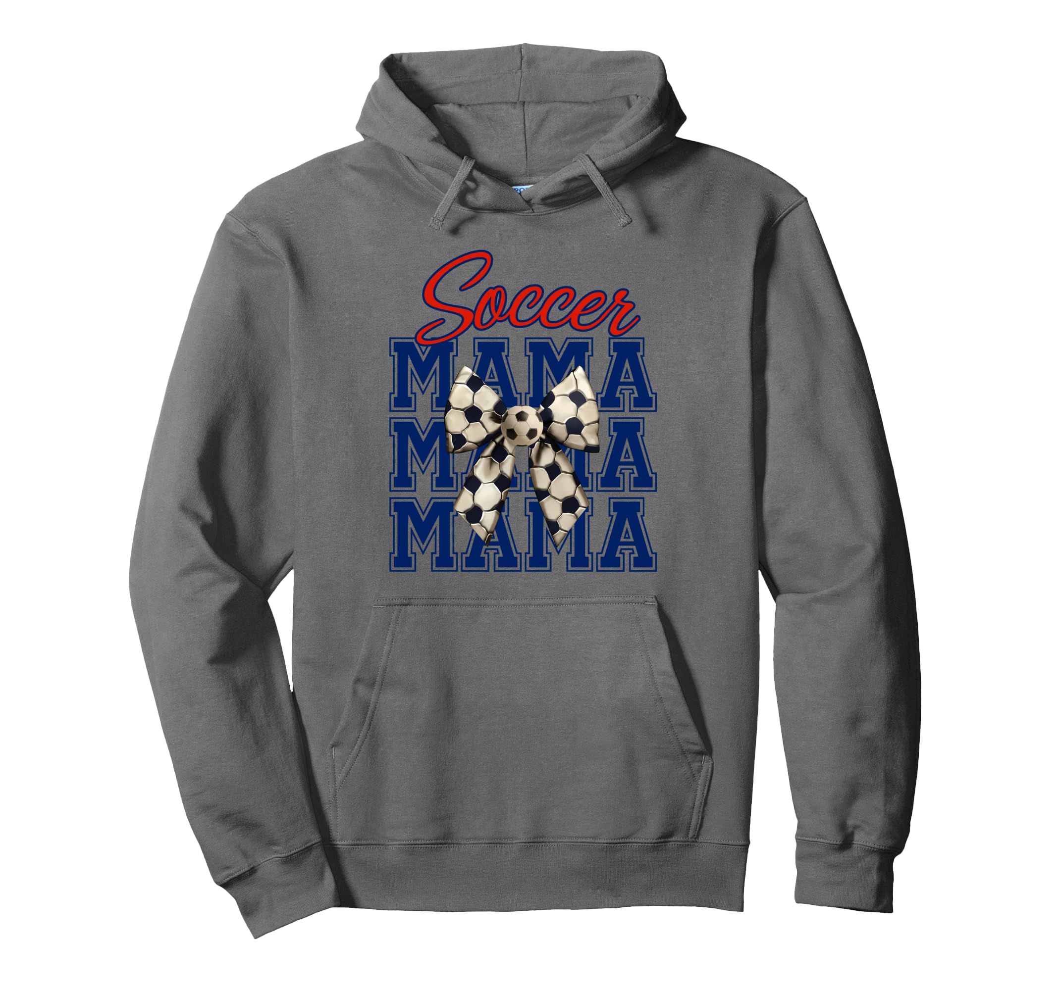 Soccer Mama Coquette Bow Aesthetic Hoodie - Minimalist Print for Adults - T-Shirt, Sweatshirt, Hoodie