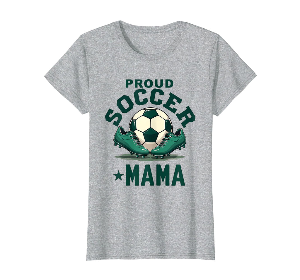 Proud Soccer Mama Soccer Moms T-Shirt - Custom Art Print Unisex - T-Shirt, Sweatshirt, Hoodie