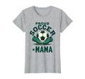 Proud Soccer Mama Soccer Moms T-Shirt - Custom Art Print Unisex - T-Shirt, Sweatshirt, Hoodie