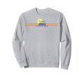 Back To Future Delorean Chest Sweatshirt - Casual Everyday Wear Unisex - T-Shirt, Sweatshirt, Hoodie