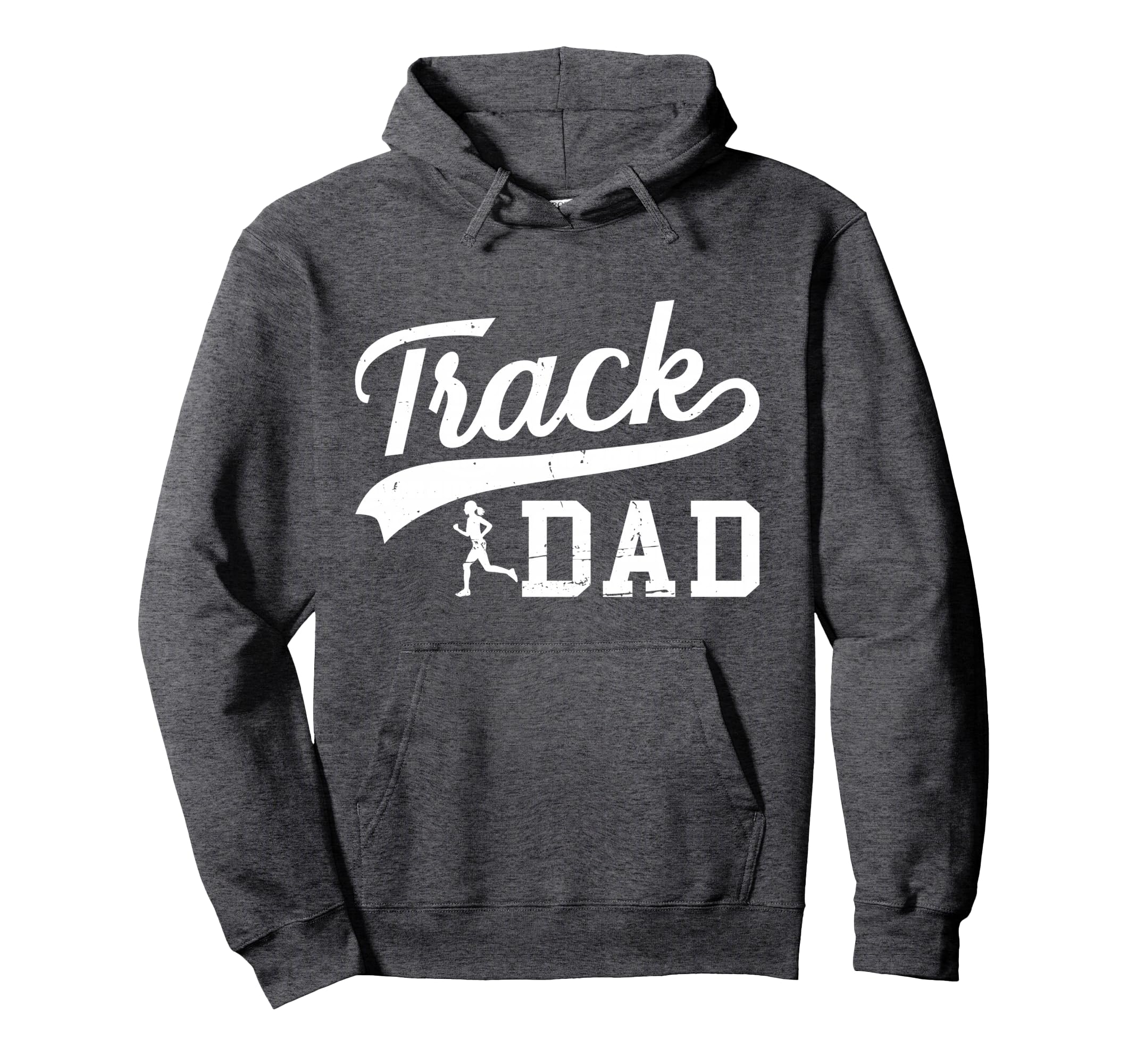 Track Dad Track And Field Athlete Dad Hoodie - Novelty Apparel for Adults - T-Shirt, Sweatshirt, Hoodie