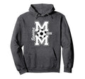 Senior Mom Soccer 2026 Graduate Hoodie - Aesthetic Graphic for Adults - T-Shirt, Sweatshirt, Hoodie