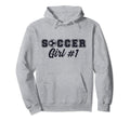 Soccer Number One Hoodie - Minimalist Print Unisex - T-Shirt, Sweatshirt, Hoodie