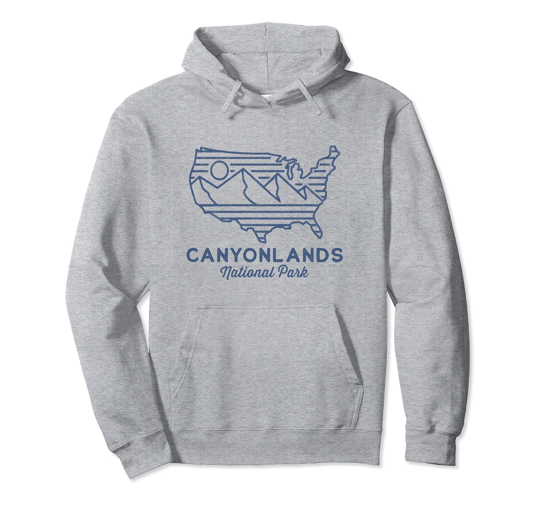 Canyonlands National Park Utah Hoodie - Custom Art Print Men Women - T-Shirt, Sweatshirt, Hoodie
