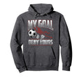 My Goal Is To Deny Yours Soccer Goalkeeper Hoodie - Trendy Graphic Unisex - T-Shirt, Sweatshirt, Hoodie
