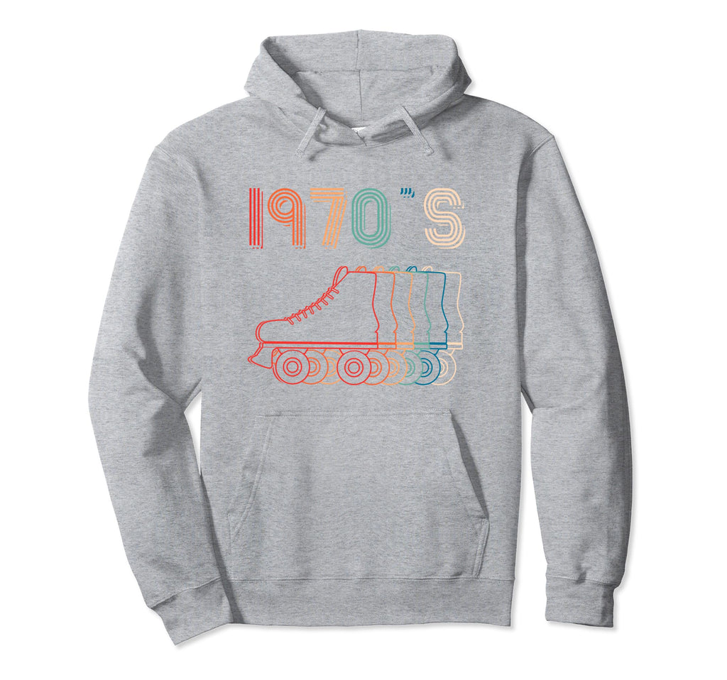 1970S Roller Skates Skating Lifestyle Hoodie - Novelty Apparel for Adults - T-Shirt, Sweatshirt, Hoodie
