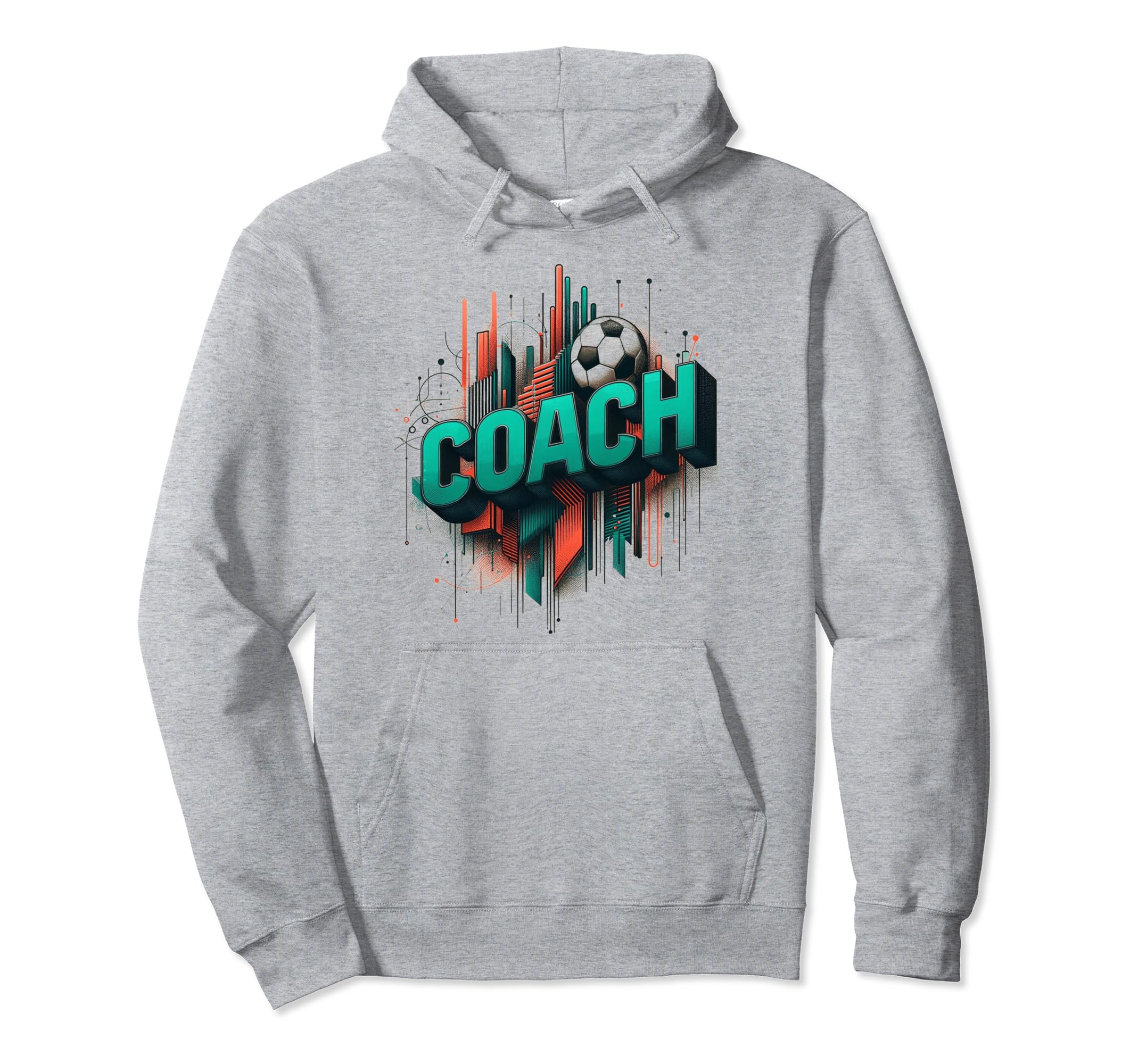 Soccer Coach Training Coaching Football Hoodie - Novelty Apparel Men Women - T-Shirt, Sweatshirt, Hoodie
