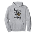 Soccer Nanny Leopard Funny Soccer Hoodie - Aesthetic Graphic for Adults - T-Shirt, Sweatshirt, Hoodie