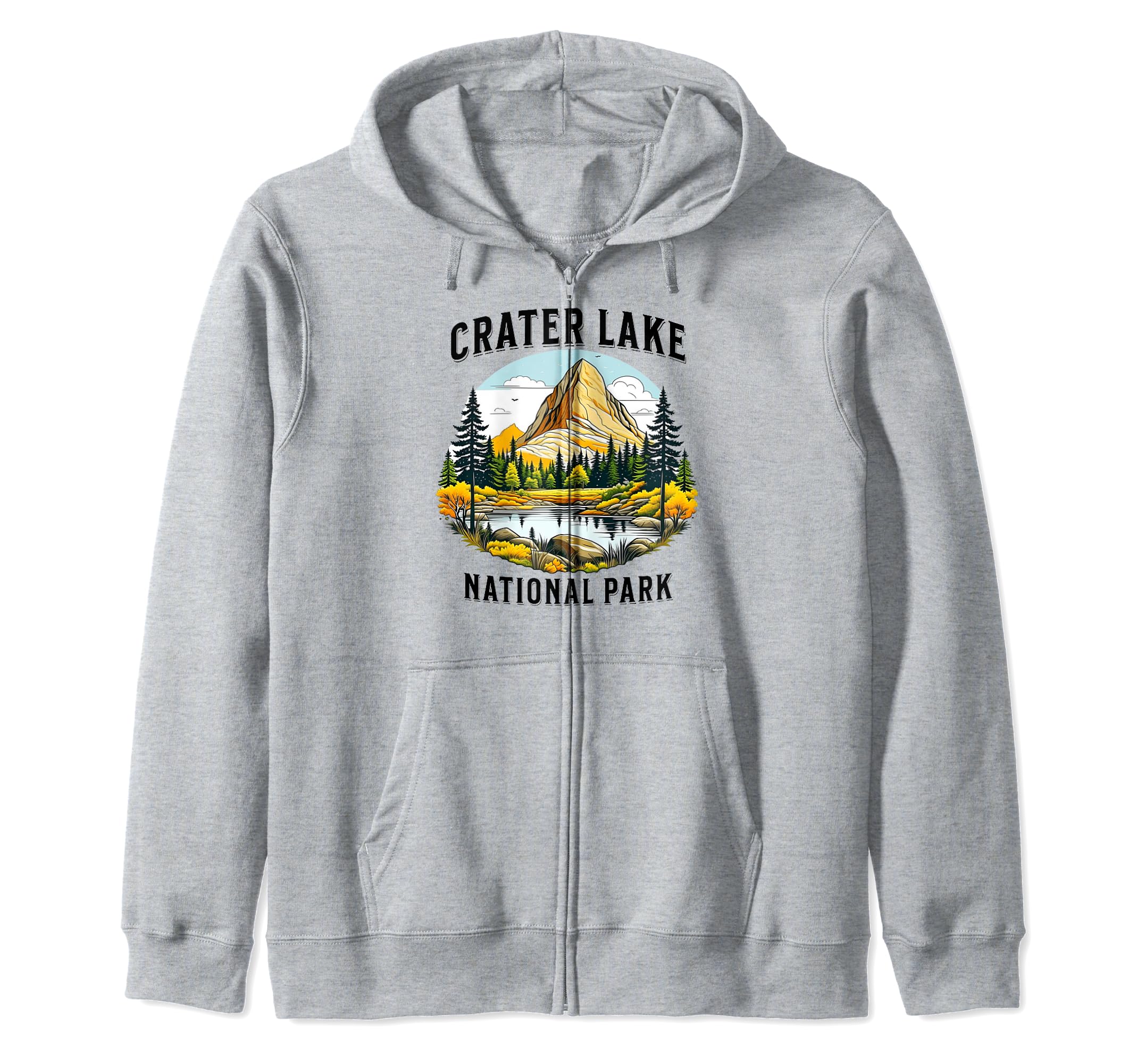 Crater Lake National Park Oregon Sweatshirt - Streetwear Style for Adults - T-Shirt, Sweatshirt, Hoodie