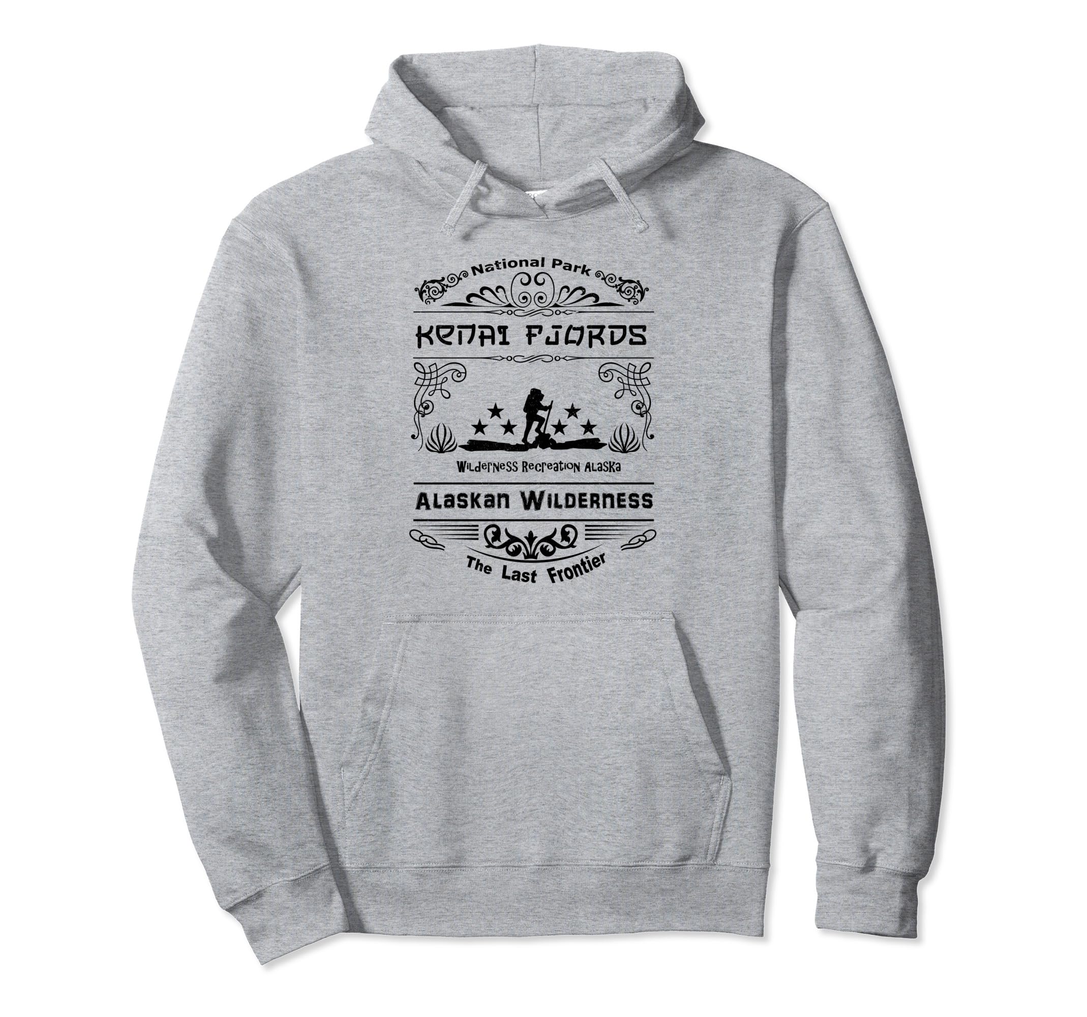 Kenai Fjords National Park Alaska Hoodie - Fun Novelty Design Men Women - T-Shirt, Sweatshirt, Hoodie