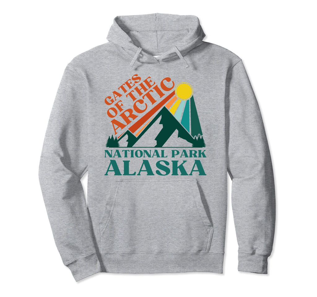 Gates Arctic National Park Alaska Hoodie - Fun Novelty Design for Adults - T-Shirt, Sweatshirt, Hoodie