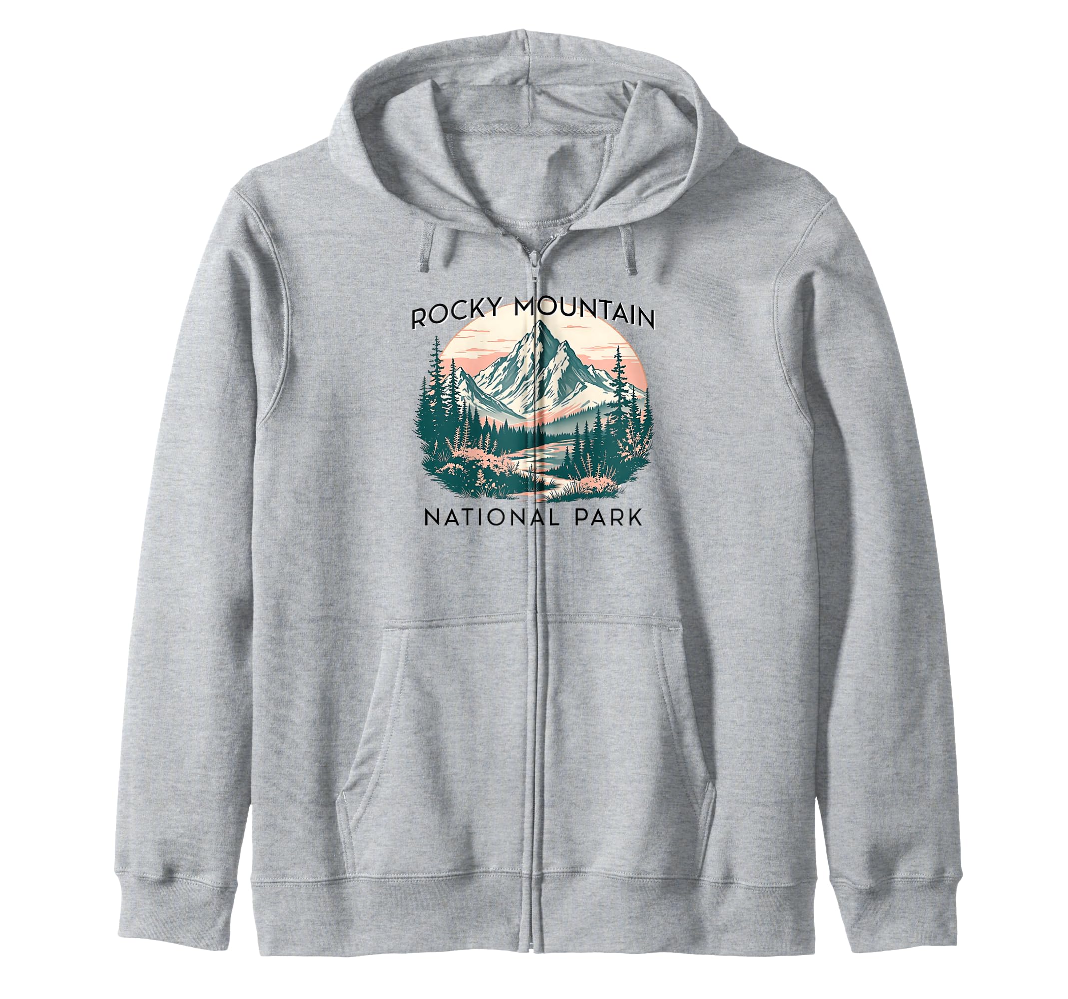 Rocky Mountain National Park Colorado Usa Hoodie - Trendy Graphic Unisex - T-Shirt, Sweatshirt, Hoodie