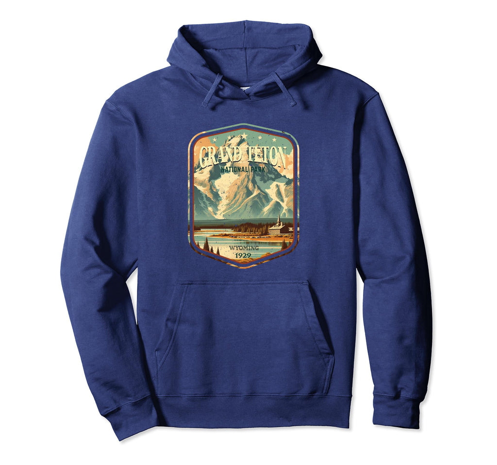 Grand Teton National Park Stars Hoodie - Casual Everyday Wear Men Women - T-Shirt, Sweatshirt, Hoodie