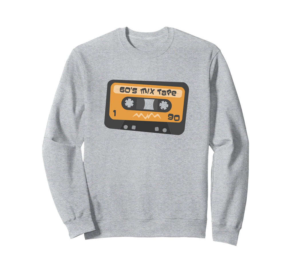 1960S Mix Tape Audio Cassette Sweatshirt - Custom Art Print Men Women - T-Shirt, Sweatshirt, Hoodie