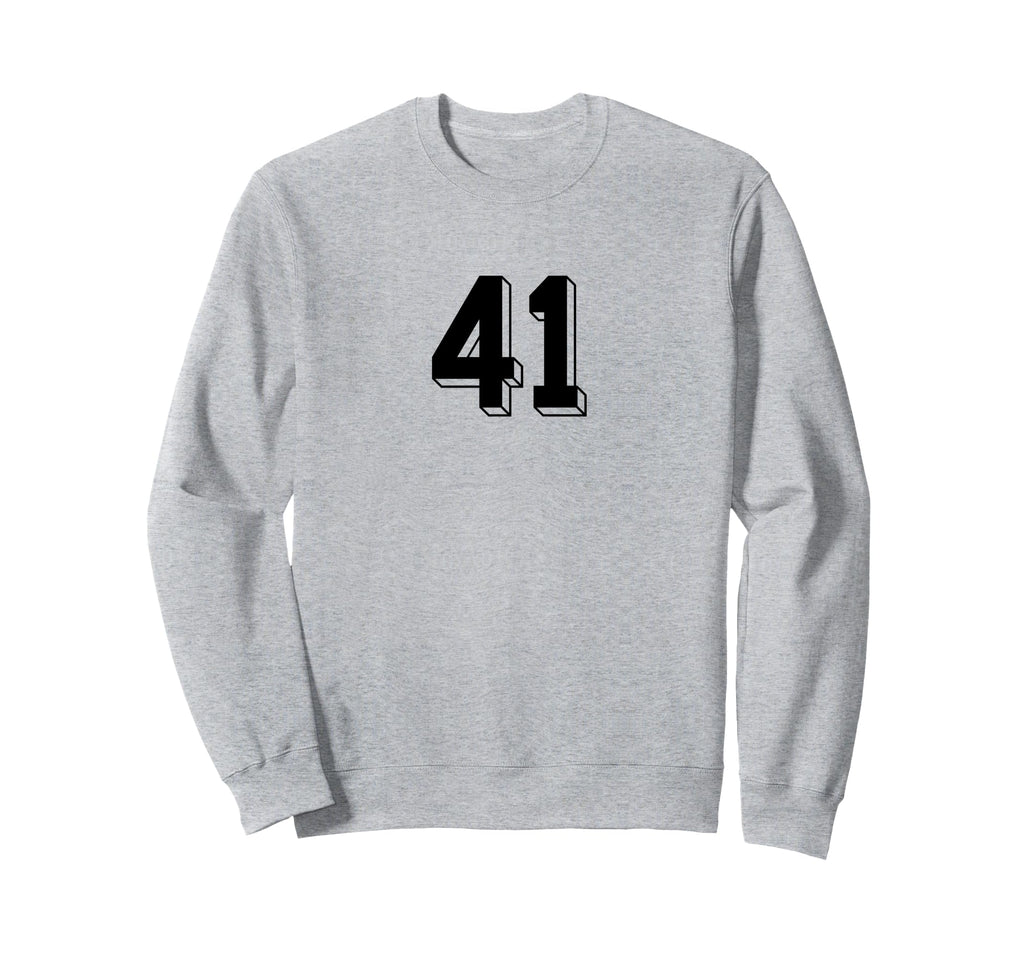 Number 41 80S 90S Soccer Team Sweatshirt - Minimalist Print Men Women - T-Shirt, Sweatshirt, Hoodie