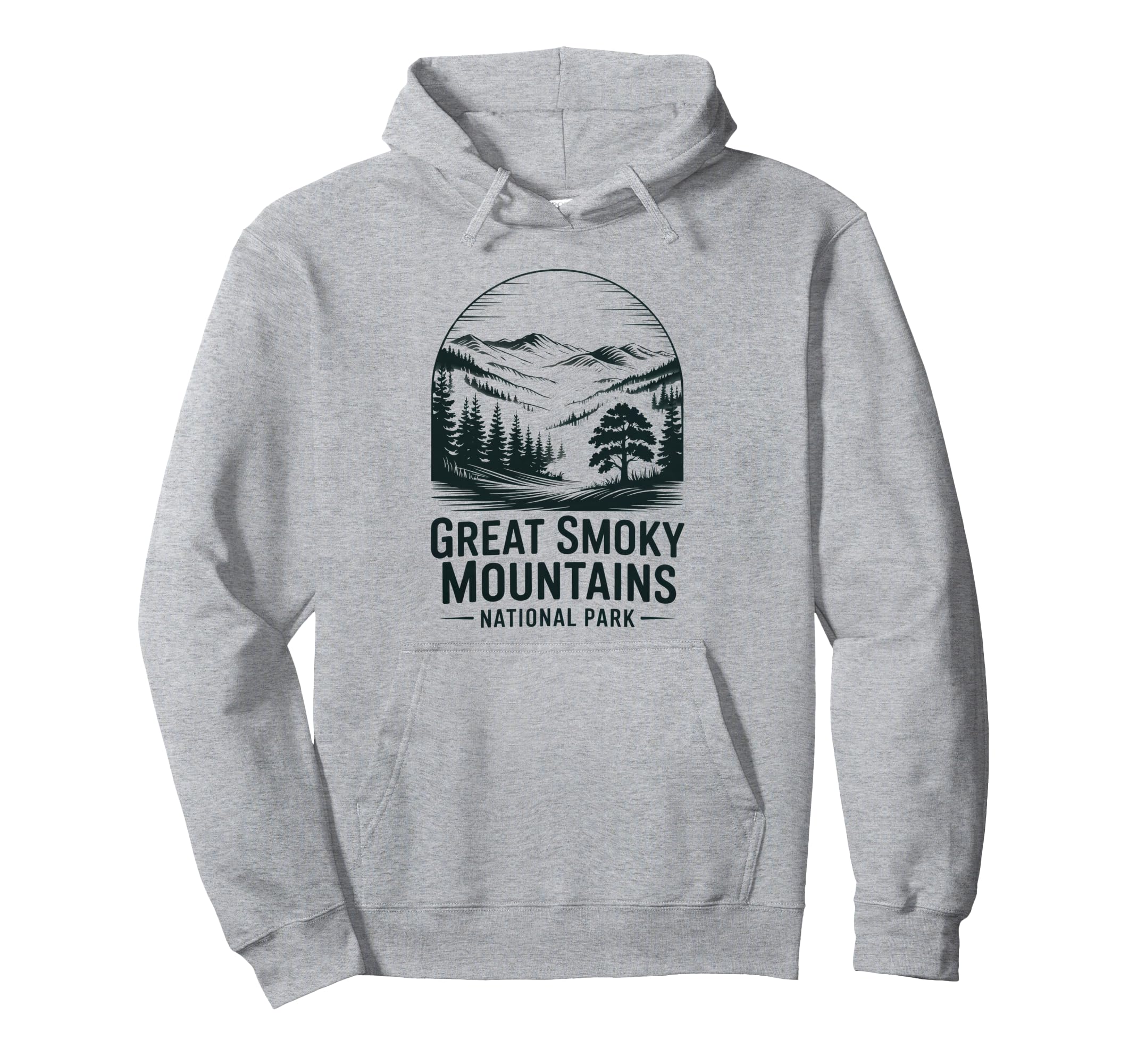 Great Smoky Mountains National Park Hoodie - Trendy Graphic Unisex - T-Shirt, Sweatshirt, Hoodie