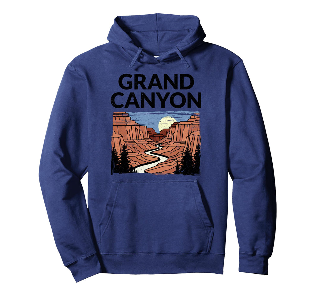 Grand Canyon National Park Outdoors Hiking Hoodie - Custom Art Print Unisex - T-Shirt, Sweatshirt, Hoodie