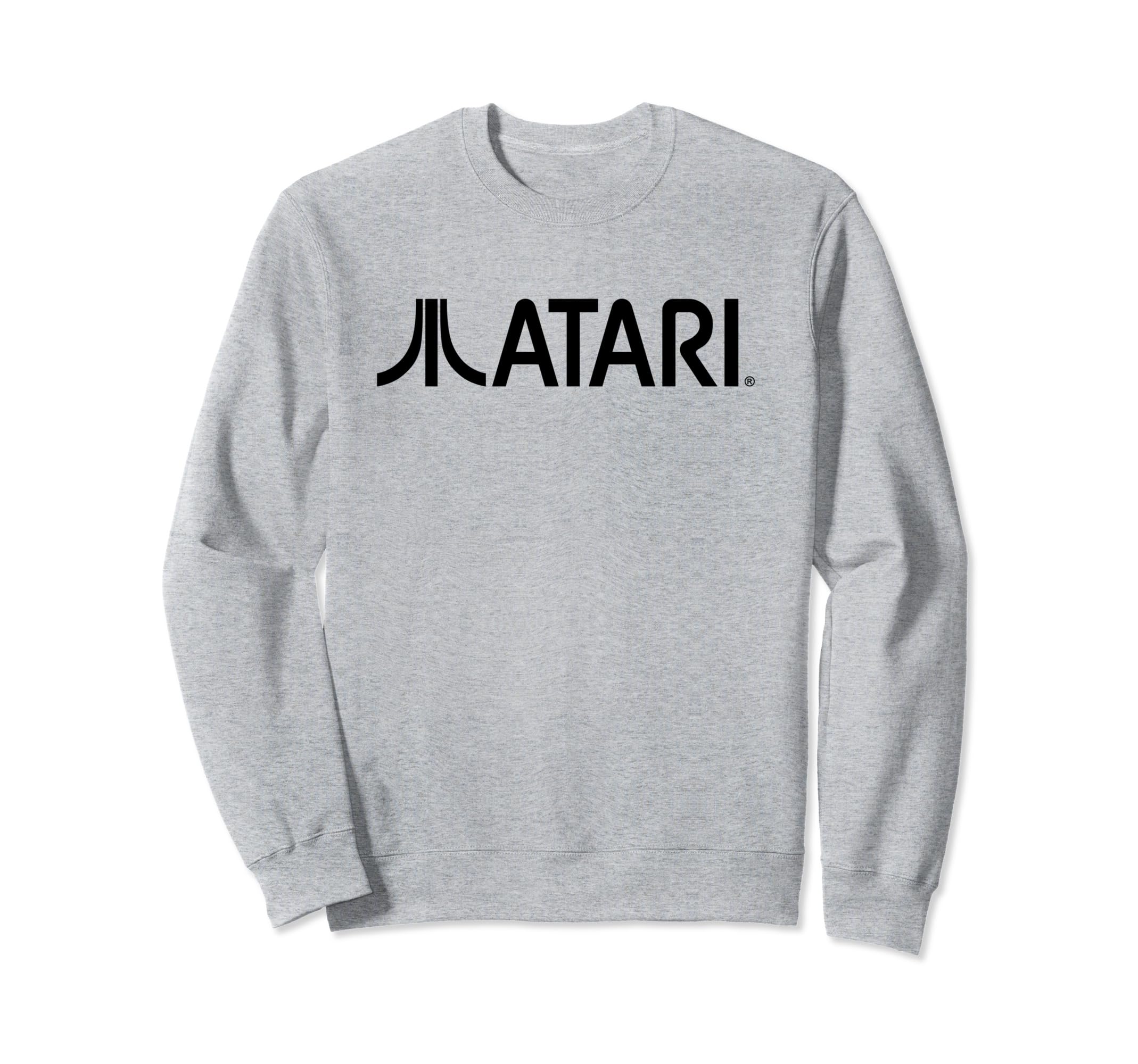 Atari Gaming Logo Black Sweatshirt - Casual Everyday Wear for Adults - T-Shirt, Sweatshirt, Hoodie