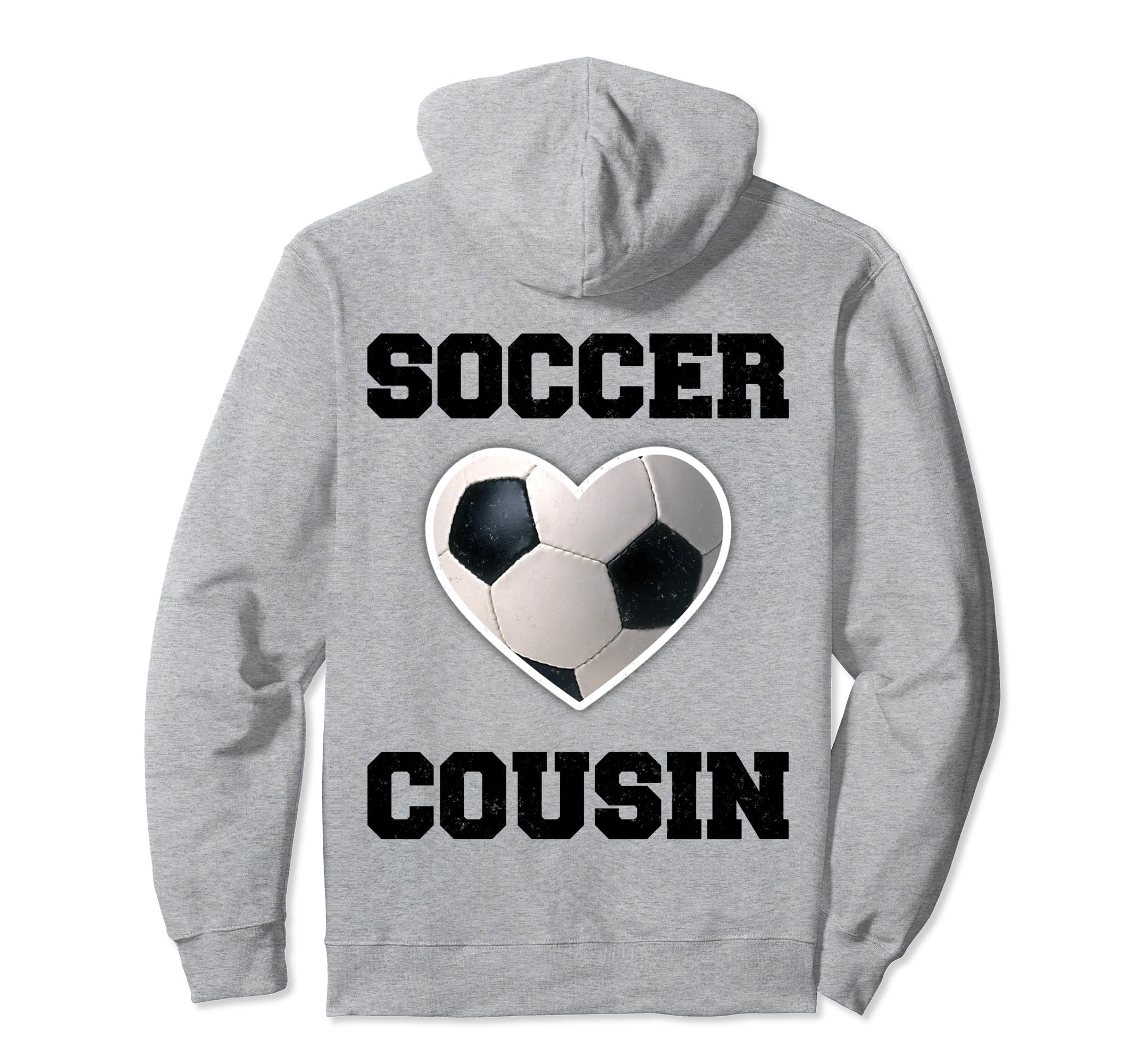 Soccer Cousin Family Matching Sport Soccer Hoodie - Novelty Apparel Unisex - T-Shirt, Sweatshirt, Hoodie