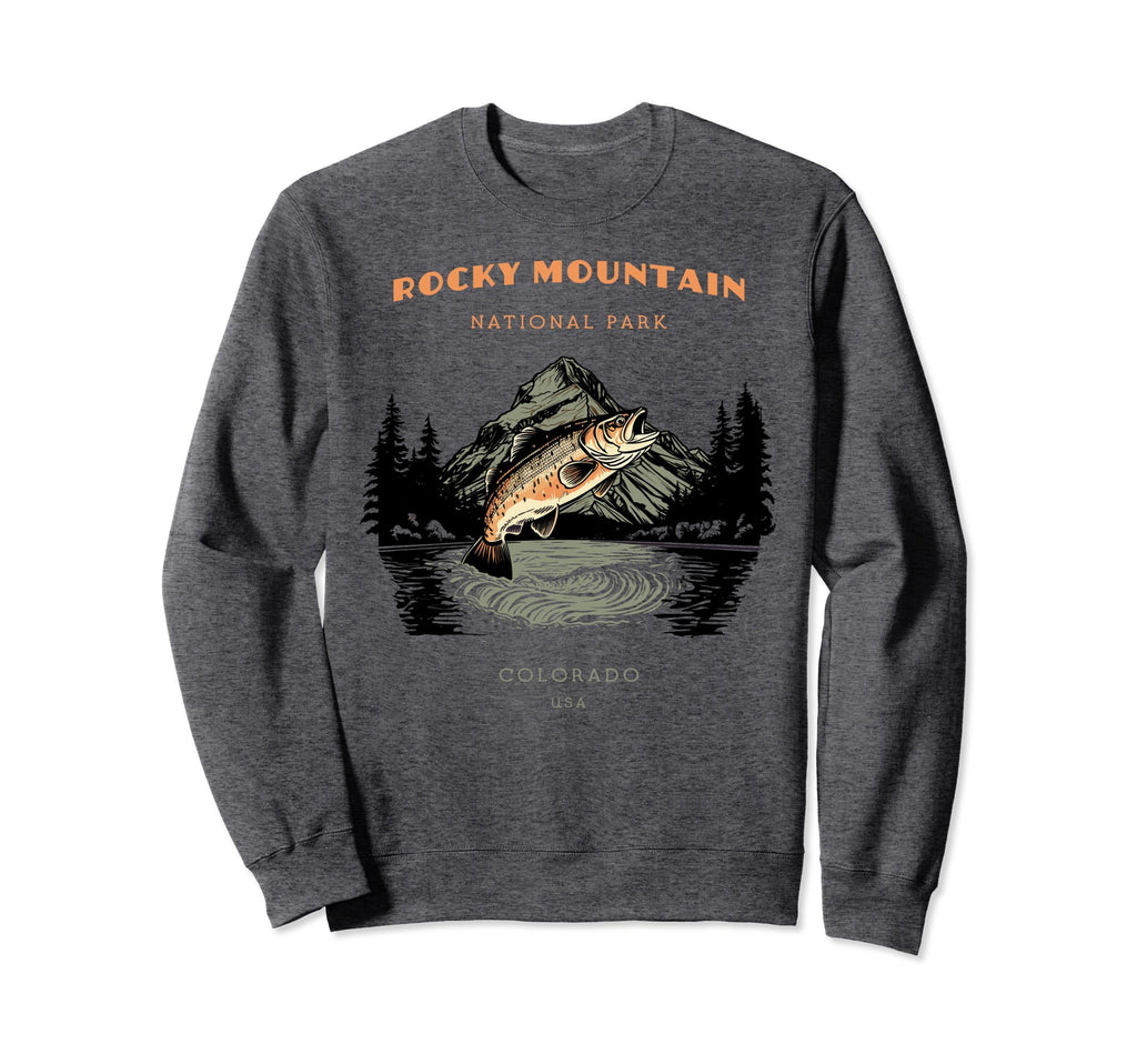 Rocky Mountain National Park Sweatshirt - Trendy Graphic for Adults - T-Shirt, Sweatshirt, Hoodie