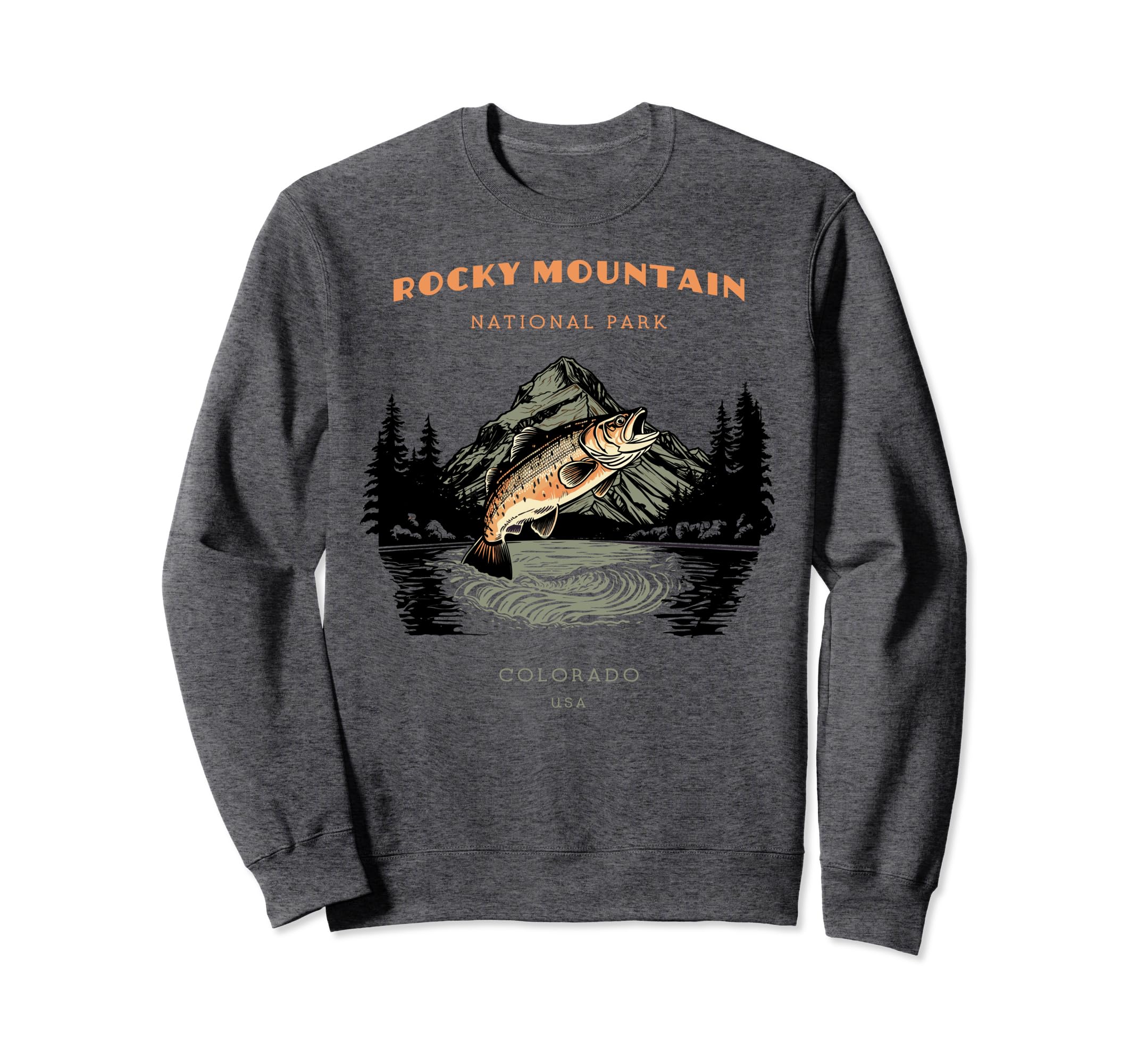 Rocky Mountain National Park Sweatshirt - Trendy Graphic for Adults - T-Shirt, Sweatshirt, Hoodie