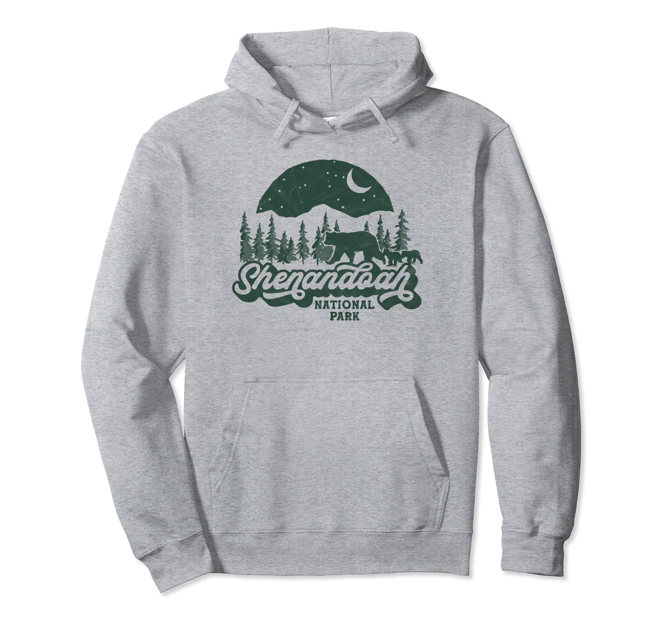 Shenandoah National Park Vitnage Hoodie - Minimalist Print Men Women - T-Shirt, Sweatshirt, Hoodie