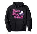 This Is How I Roll 70S Vibe Roller Hoodie - Novelty Apparel for Adults - T-Shirt, Sweatshirt, Hoodie