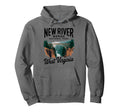 Scenic View New River Gorge National Park Hoodie - Graphic Print Men Women - T-Shirt, Sweatshirt, Hoodie