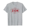 Zion National Park Utah Hexagon Badge T-Shirt - Graphic Print for Adults - T-Shirt, Sweatshirt, Hoodie