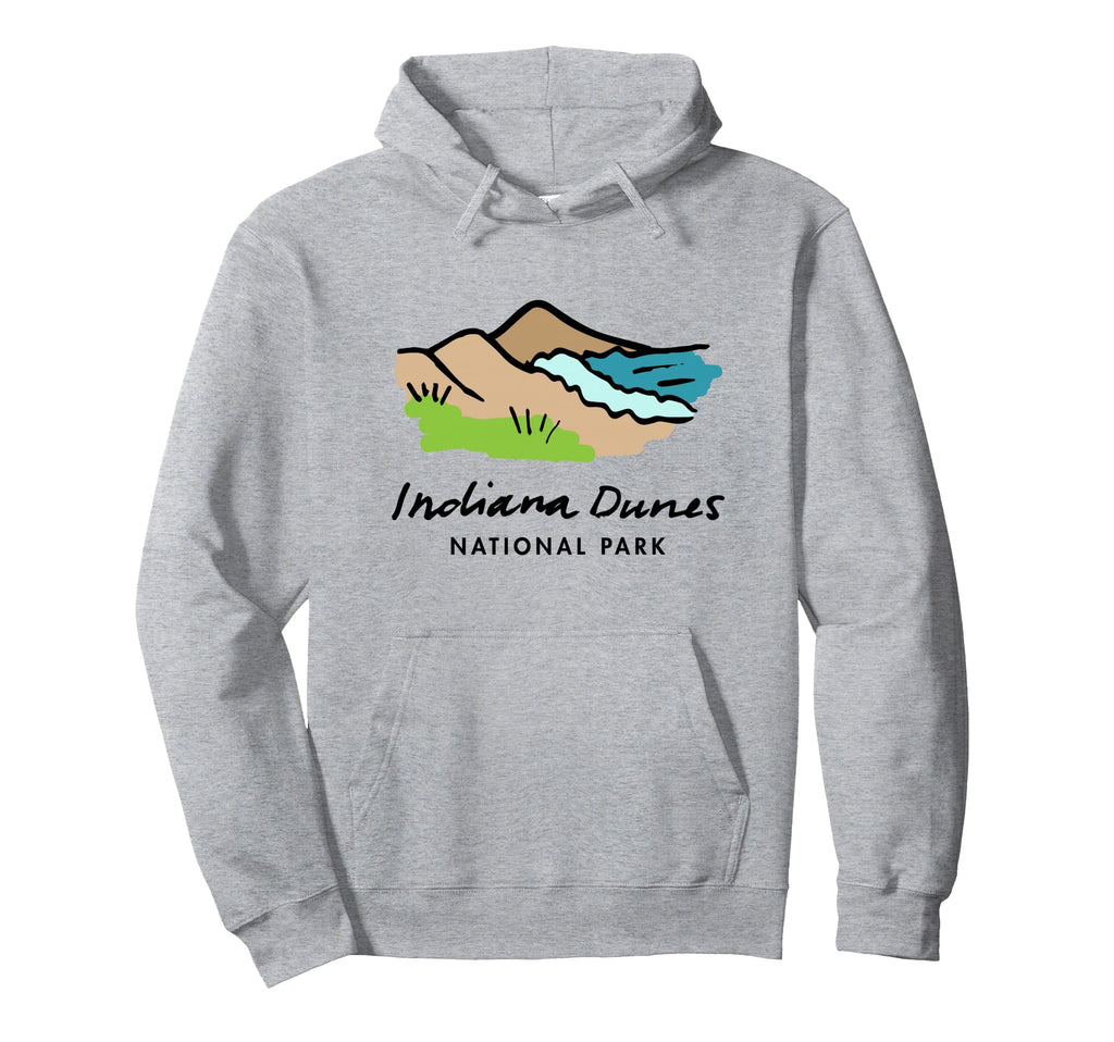Family Vacation Indiana Dunes National Hoodie - Minimalist Print Unisex - T-Shirt, Sweatshirt, Hoodie