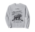 Denali National Park Bear Alaska Sweatshirt - Novelty Apparel for Adults - T-Shirt, Sweatshirt, Hoodie