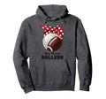 Busy Raising Ballers Volleyball Hoodie - Fun Novelty Design Men Women - T-Shirt, Sweatshirt, Hoodie