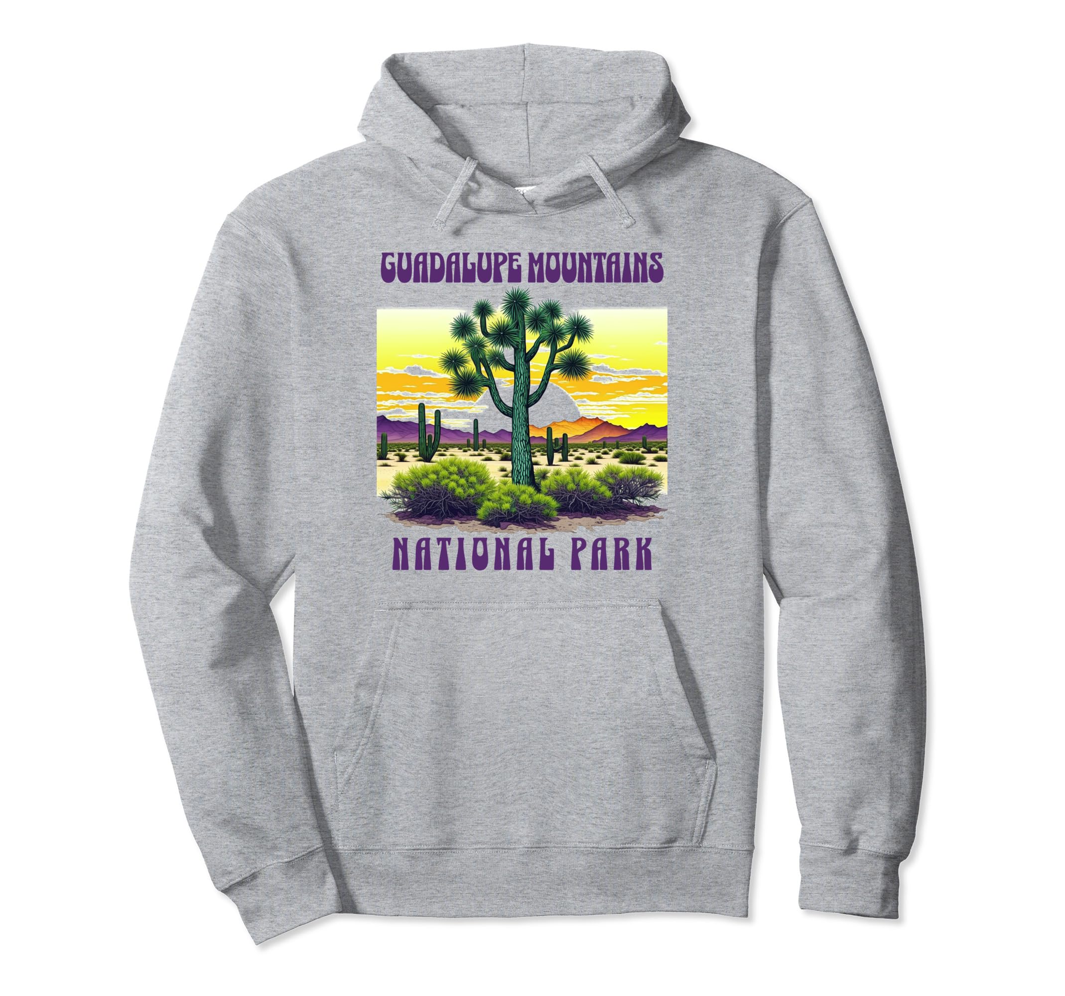 Guadalupe Mountains National Park Hoodie - Trendy Graphic for Adults - T-Shirt, Sweatshirt, Hoodie