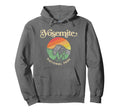 Yosemite National Park Sixties Vibe Hoodie - Trendy Graphic for Adults - T-Shirt, Sweatshirt, Hoodie