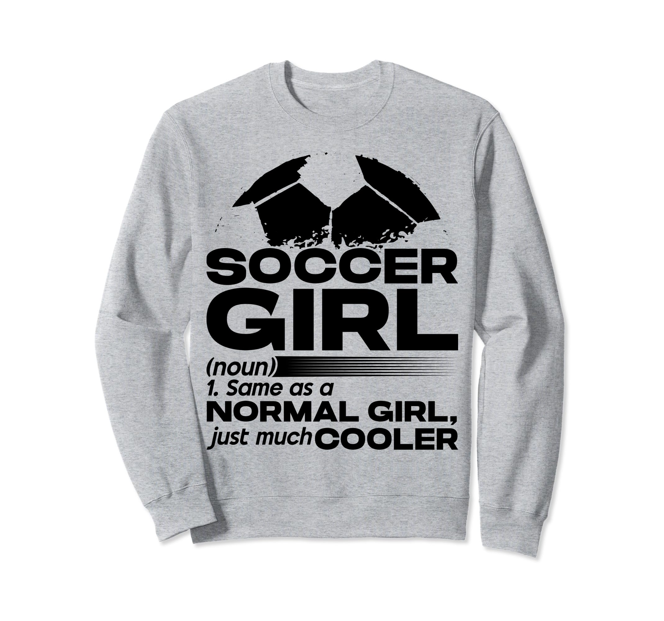 Soccer Same As Normal Just Much Sweatshirt - Aesthetic Graphic for Adults - T-Shirt, Sweatshirt, Hoodie