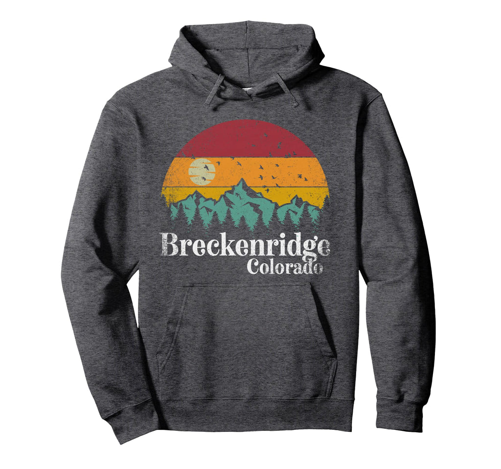 Breckenridge Colorado Hiking Mountain Hoodie - Novelty Apparel Unisex - T-Shirt, Sweatshirt, Hoodie