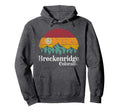 Breckenridge Colorado Hiking Mountain Hoodie - Novelty Apparel Unisex - T-Shirt, Sweatshirt, Hoodie