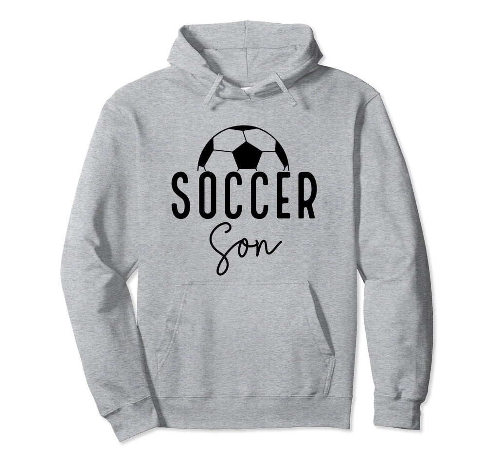 Soccer Son Player Coach Fan Game Day Gift Hoodie - Graphic Print Men Women - T-Shirt, Sweatshirt, Hoodie